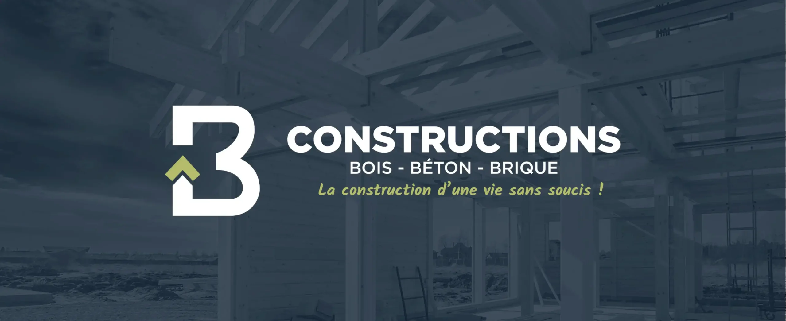 création logo devanture entreprise 3B constructions
